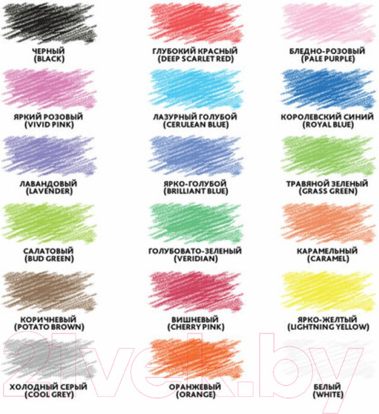 Изображение товара Набор цветных карандашей Brauberg Premium / 181657 (18цв)