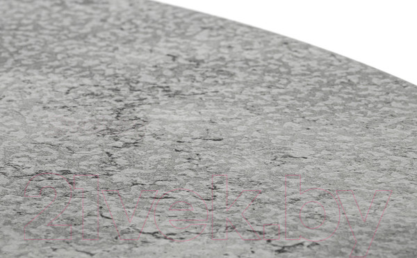 Изображение товара Обеденный стол Mio Tesoro ST-001Ф80 (серый бетон/дерево)