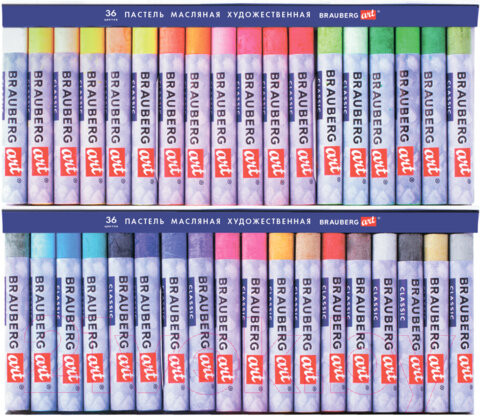 Изображение товара Набор масляной пастели Brauberg Art Classic / 181449 (36цв)