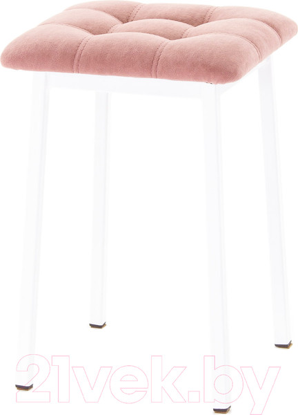 Изображение товара Табурет AMC Comfort 7.6.7 (ткань розовый/белый)