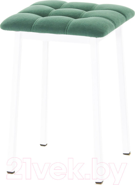 Изображение товара Табурет AMC Comfort 7.6.9 (ткань зеленый/белый)
