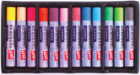 Изображение товара Набор масляной пастели Brauberg Art Classic / 181450 (12цв)