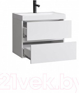 Изображение товара Тумба под умывальник Belux Париж-Лайт НП 60-02 (белый глянец)
