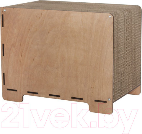 Изображение товара Домик-когтеточка Чешир Киноман (коричневый)