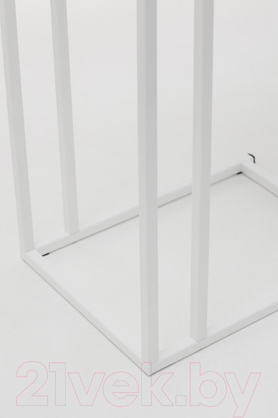 Изображение товара Приставной столик РасГар Престиж (белый/белый)