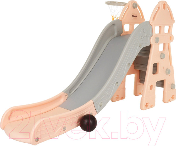 Изображение товара Горка-комплекс Pituso Замок / L-DT02 (бежевый/серый)