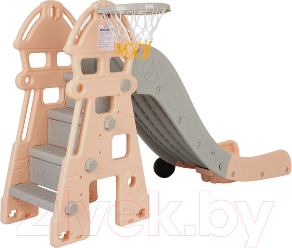 Изображение товара Горка-комплекс Pituso Замок / L-DT02 (бежевый/серый)