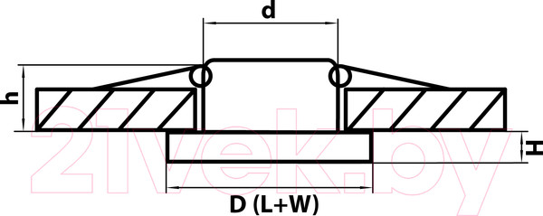 Изображение товара Точечный светильник Lightstar Rifle 002524