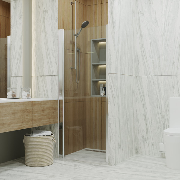 Изображение товара Душевая дверь Triton Уно 80x185 (прозрачное стекло)