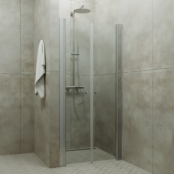 Изображение товара Душевая дверь Triton Дабл 90x185 (прозрачное стекло)