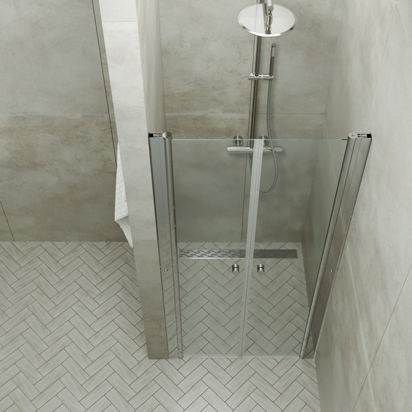 Изображение товара Душевая дверь Triton Дабл 90x185 (прозрачное стекло)