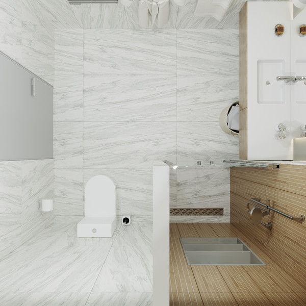 Изображение товара Душевая дверь Triton Дабл 90x185 (прозрачное стекло)