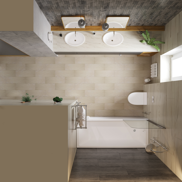 Изображение товара Стеклянная шторка для ванны Triton Соло 75x140 (прозрачное стекло)