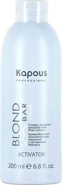 Изображение товара Эмульсия для окисления краски Kapous Blond Cremoxon с экстрактом жемчуга активатор (200мл)