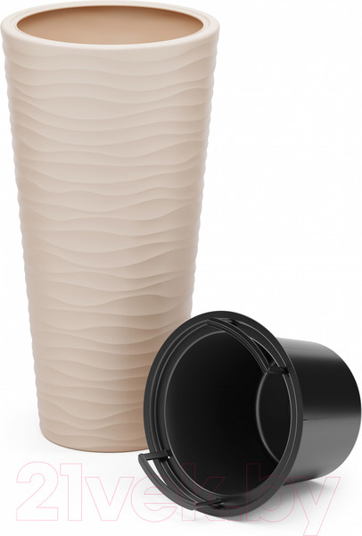 Изображение товара Кашпо Альтернатива Оазис / М8077 (светло-бежевый)