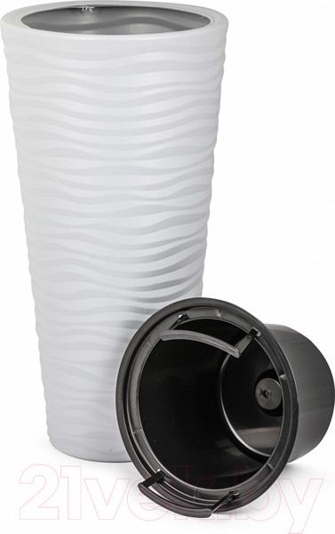 Изображение товара Кашпо Альтернатива Оазис / М8076 (серый)