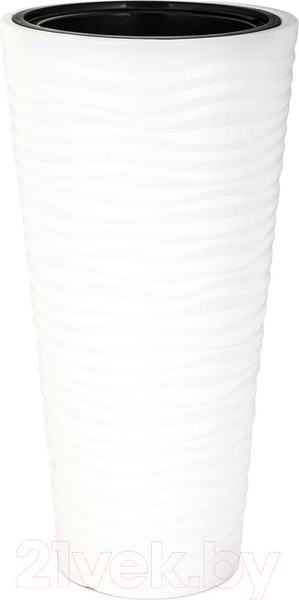 Изображение товара Кашпо Альтернатива Оазис / М8078 (белый)