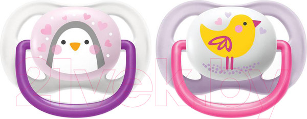 Изображение товара Набор пустышек Philips AVENT Ultra Air / SCF080/06 (2шт)