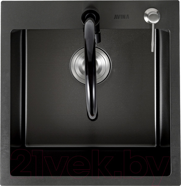 Изображение товара Мойка кухонная Avina HM4548 (графит)