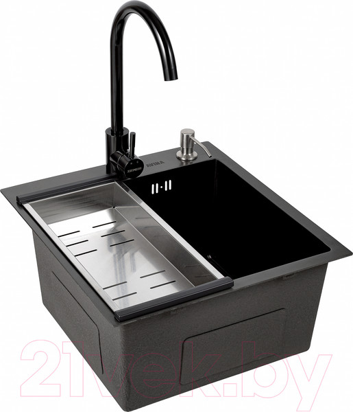 Изображение товара Мойка кухонная Avina HM4548 (графит)