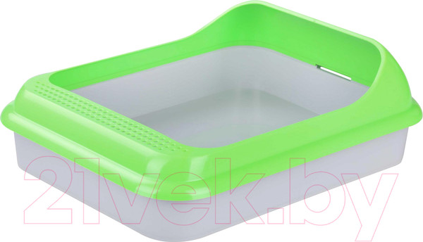 Изображение товара Туалет-лоток Альтернатива Барсик / М6931 (зеленый)