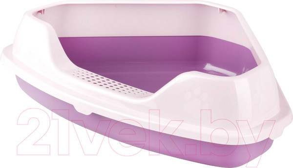 Изображение товара Туалет-лоток Альтернатива Феликс / М6966 (фиолетовый)