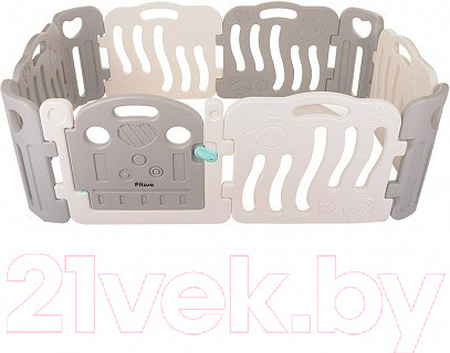 Изображение товара Игровой манеж Pituso Морской / L-WL07 (серый/бежевый)