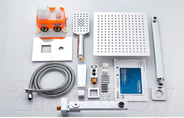 Изображение товара Душевая система со смесителем Ledeme L2478-2