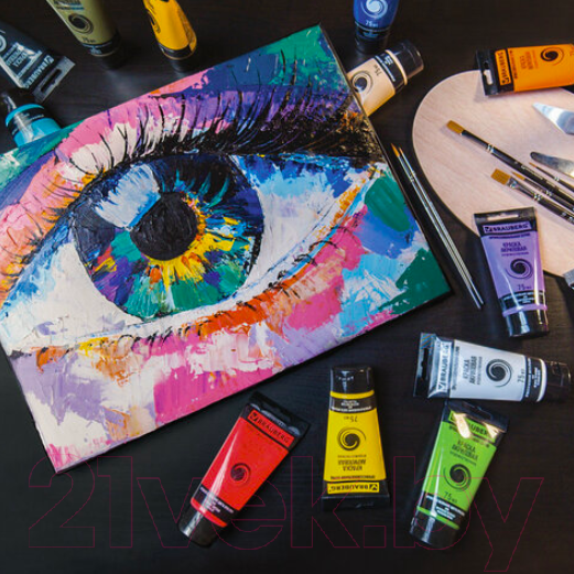 Изображение товара Акриловая краска Brauberg Art Classic / 191119 (75мл, перламутровая медь)