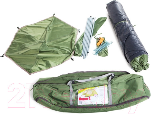 Изображение товара Палатка BTrace Home 4 / T0513 (зеленый)
