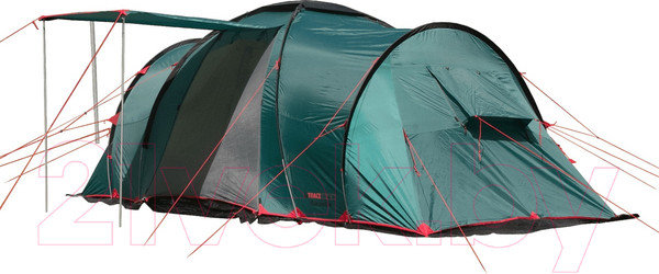 Изображение товара Палатка BTrace Ruswell 4 / T0263 (зеленый)