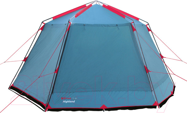 Изображение товара Туристический шатер BTrace Highland / T0256 (зеленый/бежевый)