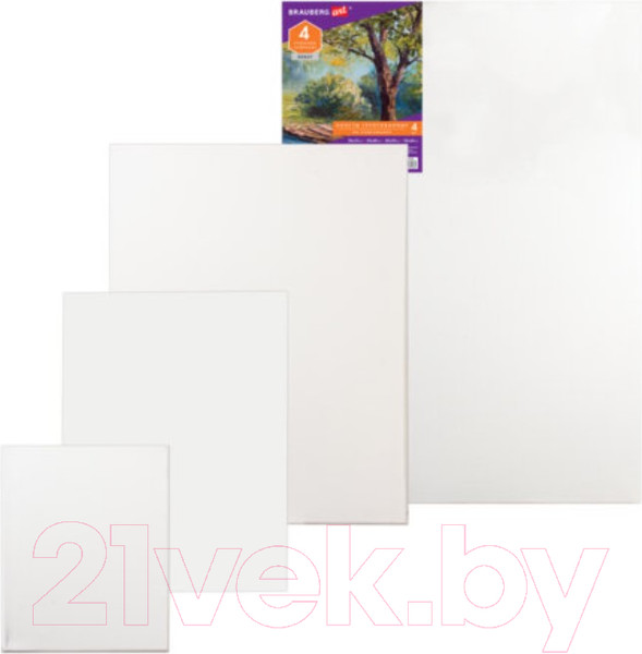 Изображение товара Холст для рисования Brauberg Art Debut / 191028 (4шт)