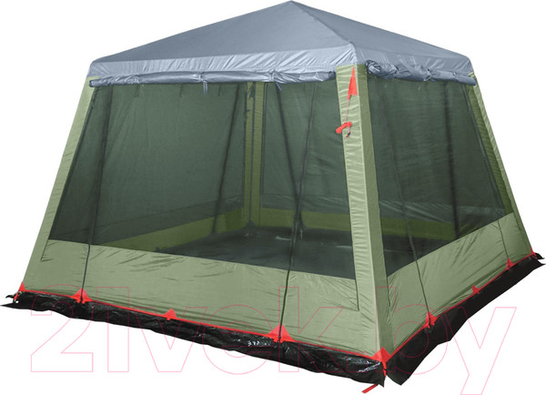 Изображение товара Туристический шатер BTrace Grand / T0501 (зеленый/бежевый)