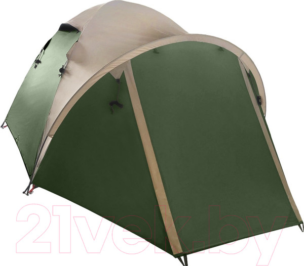 Изображение товара Палатка BTrace Canio 4 / T0249 (зеленый/бежевый)