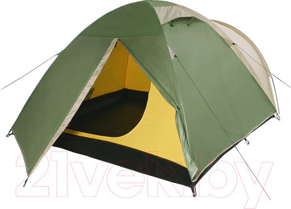 Изображение товара Палатка BTrace Canio 4 / T0249 (зеленый/бежевый)