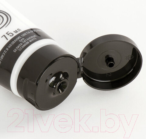 Изображение товара Акриловая краска Brauberg Art Classic / 191073 (75мл, белила титановые)