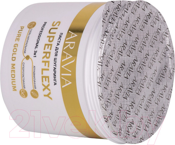 Изображение товара Паста для шугаринга Aravia Professional Superflexy Pure Gold (750г)