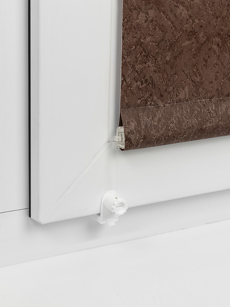 Изображение товара Рулонная штора Lm Decor Жаккард LM 66-28 180x185 (коричневый)