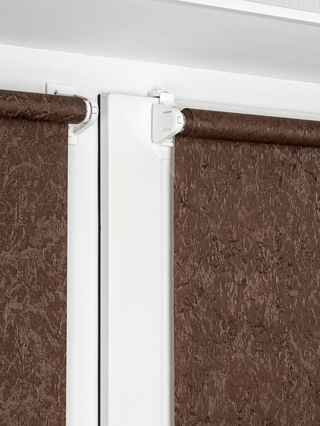 Изображение товара Рулонная штора Lm Decor Жаккард LM 66-28 180x185 (коричневый)