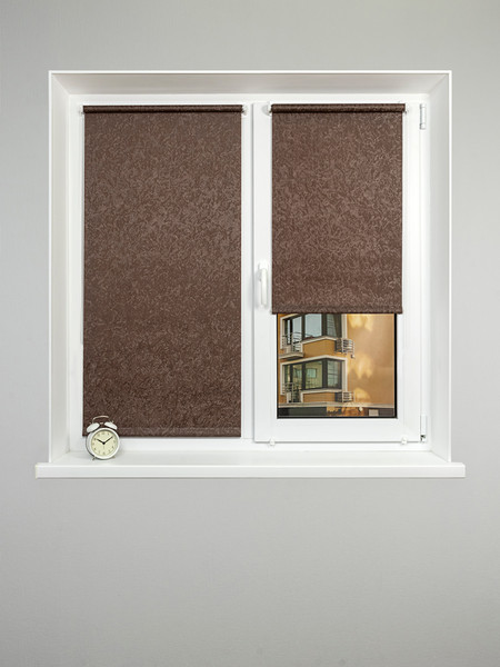 Изображение товара Рулонная штора Lm Decor Жаккард LM 66-28 220x185 (коричневый)