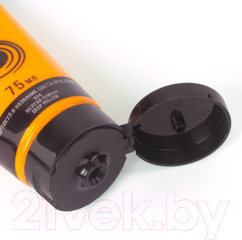 Изображение товара Акриловая краска Brauberg Art Classic / 191077 (75мл, желтая темная)