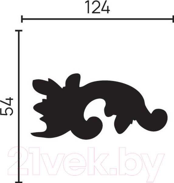 Изображение товара Молдинг финишный Decor-Dizayn H1-157A LR