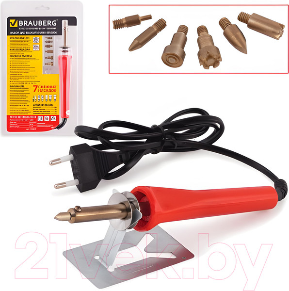 Изображение товара Набор для выжигания Brauberg 150620 (красный)