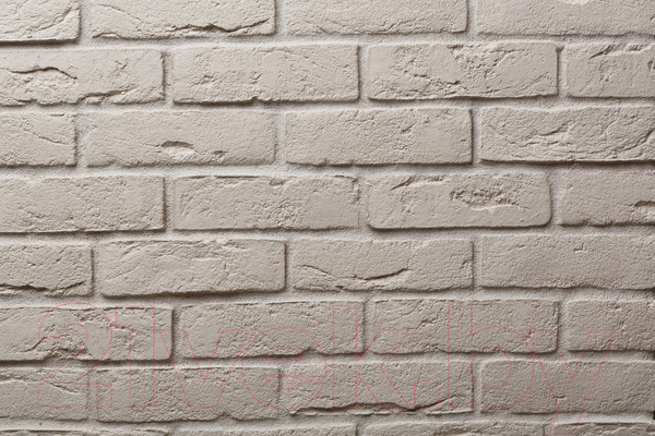 Изображение товара Декоративный камень бетонный Petra Византийский кирпич 07П0 (белый)