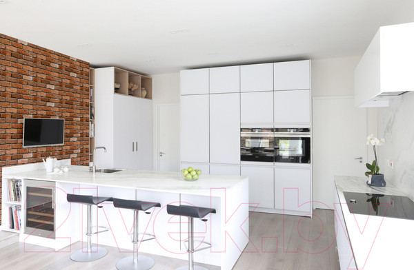 Изображение товара Декоративный камень бетонный Petra Скандинавский кирпич 10П2 (охра/белый/серый)