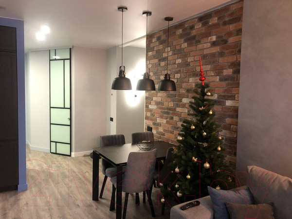 Изображение товара Декоративный камень бетонный Petra Скандинавский кирпич 10П2 (охра/белый/серый)