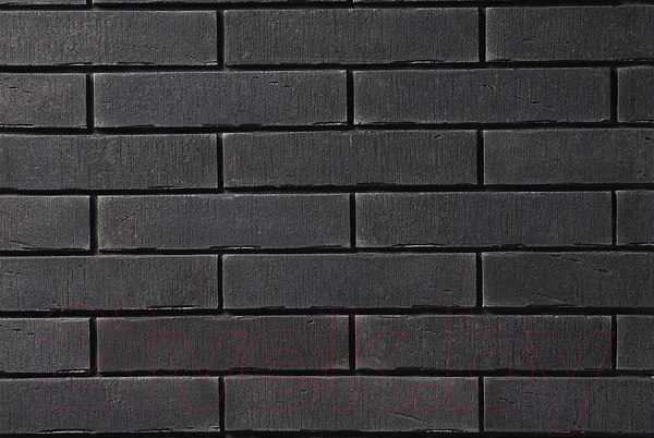 Изображение товара Декоративный камень бетонный Petra Клинкерный кирпич 14П6 (графит)