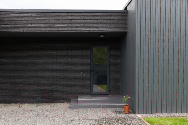 Изображение товара Декоративный камень бетонный Petra Клинкерный кирпич 16П6 (графит)