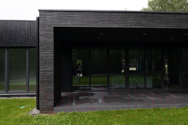 Изображение товара Декоративный камень бетонный Petra Клинкерный кирпич 16П6 (графит)